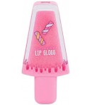 Luciu de buze Marshmallow pentru copii, Lip gloss cu aroma dulce de bezea, Roz