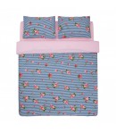 LENJERIE PAT DBL, 100% BBC, 132TC, ROSE