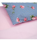 LENJERIE PAT DBL, 100% BBC, 132TC, ROSE