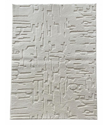Covor, model in relief,Vista,120x160 Crem