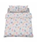 Set de pat,cearceaf cu elastic 180x200,Linden