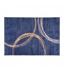 Covor printat, CIRCLE  200x300 cm, lavabil cu spate antialunecare, inaltime fir 3mm