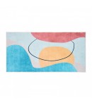 Covor printat, ERIN 70x140 cm, lavabil cu spate antialunecare, inaltime fir 3mm