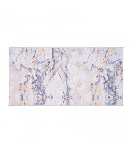 Covor printat, HAGA 70x140 cm, lavabil cu spate antialunecare, inaltime fir 3mm