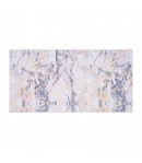 Covor printat, HAGA 70x140 cm, lavabil cu spate antialunecare, inaltime fir 3mm