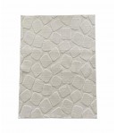 Covor, model in relief,Stone 80x150 Crem