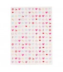 Set creativ pentru manichiura cu stickere, Pentru copii, Model 1, Multicolor