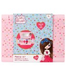 Trusa de machiaj Lulu Blush cu farduri, luciu de buze si accesorii, Pentru copii, Multicolor