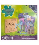 Set creativ cu accesorii Stitch, Pentru copii, Verde