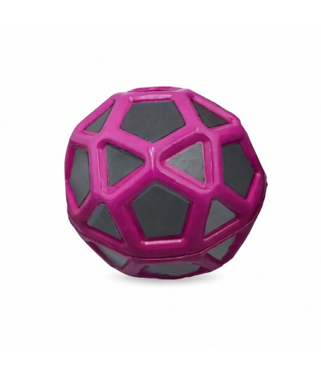 Minge elastica Super Bounce Ball, Jucarie exterior rezistenta, Pentru copii, 15 cm,  diverse culori