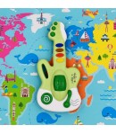 Chitara Muzicala Interactiva Pentru Copii Cu Butoane Si Sunete, Jucarie Tip Guitar Cu Lumini Si Melodii, Instrument Muzical De J
