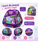 Cort de Joaca pentru Copii cu Tematica Ponei, Dimensiune Mare, 90x72x72 cm, Usor de Montat, Ideal pentru Camera sau Gradina, Cul
