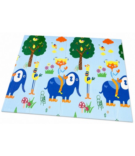 Covoras De Joaca Pentru Bebelusi 200x150 cm, Covor Educativ, Covoras Pliabil Impermeabil Si Antiderapant, Jucarie Dezvoltare Mot