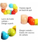 Jucarie Interactiva pentru Bebelusi, 0-18 luni, Culori Stralucitoare, Dezvoltare Senzoriala, Texturi Variate, Multicolor