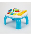 Masa Activitati Interactiva Pentru Copii Cu Girafa, Jucarie 2 in 1 Cu Pian, Butoane Si Jocuri Educative, Centru De Activitati Cu
