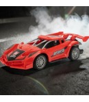 Masina Cu Telecomanda RC 27MHz Pentru Copii Cu Efect Fum Si Lumini LED, Masinuta Sport Cu 4 Functii Si Buton Demo, Vehicul Contr