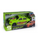 Masina de Curse Frictiune L&S, Scara 1:20, Jucarie Interactiva Push and Go cu Motor Inertia, Masinuta de Curse Colorata cu Desig