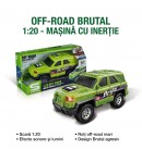Masina Frictiune L&S, Sacara 1:20, Jucarie Interactiva Push and Go cu Motor Inertia, Se Ruleaza Lung dupa Impingere, Vehicul Col
