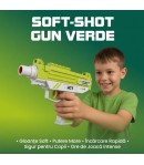 Pistol Automat De Jucarie Cu Gloante Din Burete Pentru Copii, Blaster Tip Uzi Cu Proiectile Moi Si Reincarcare Manuala, Arma De 
