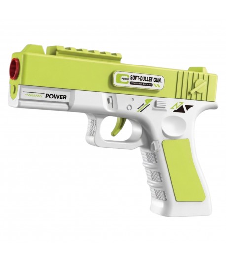 Pistol De Jucarie Cu Gloante Din Burete Pentru Copii, Blaster Compact Cu Proiectile Moi Si Reincarcare Manuala, Pistol Tip Handg