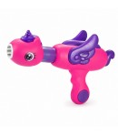 Jucarie Pistol Cu Aer Pentru Copii Cu 6 Bile EVA, Lansator Cu Design Unicorn, Pistol De Jucarie Cu Proiectile Moi Pentru Jocuri 