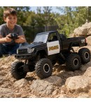 Masina RC Off-Road Desert Safari Police pentru Copii si Adulti, Vehicul Telecomandat 6x6 cu Telecomanda 2.4GHz, Masinuta Politie