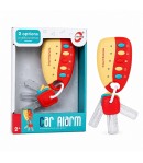 Telecomanda Interactiva pentru Copii cu Chei si Sunete, Jucarie Educativa Tip Cheie Auto Car Alarm, Cu Lumini si Butoane Interac