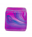 Cub Fidget 3D de Gheata, Jucarie Antistres din Maltoza, 70 g, 3.5x3.5x3.5 cm, Comprimabil cu Revenire Lenta, Mov