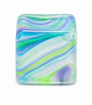 Cub Fidget 3D de Gheata, Jucarie Antistres din Maltoza, 70 g, 3.5x3.5x3.5 cm, Comprimabil cu Revenire Lenta, Verde