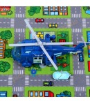 Avion de Jucarie cu Frictiune si Lumini , Avion cu Propulsie prin Impingere, Lumini LED Stralucitoare si Sunete, Jucarie Interac