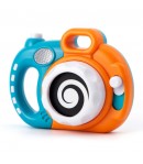 Camera Foto Magica pentru Bebelusi cu Lumini si Muzica, Jucarie Interactiva Vesela care Canta si Straluceste, Butoane Colorate c
