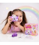 Camera Foto Unicorn Duala pentru Copii, Jucarie Interactiva cu Lumini Colorate, Sunete si Melodii Vesele, Butoane Magice si Desi