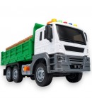 Jucarie Camion Transportor Interactiv cu Lumini si Muzica, Vehicul de Livrare si Transport pentru Copii, Platforma Mobila, Sunet