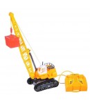 Macara cu Telecomanda Multicolor, Jucarie Macara de Constructii RC, Ridica si Coboara, Se Roteste, Telecomanda 2.4GHz, Jucarie E