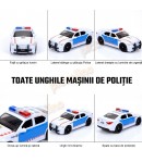 Masina de Politie cu Sirena si Lumini Intermitente, Jucarie Interactiva de Urgenta pentru Copii, Vehicul Politie cu Sunete Auten