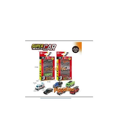 Set 3 masinute metalice Interventii 847