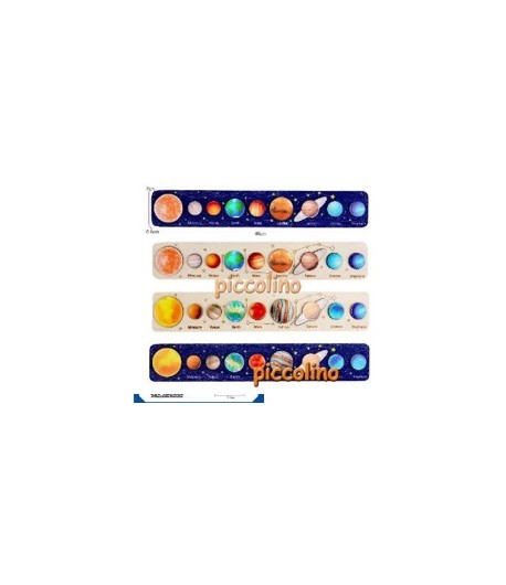 Puzzle lemn - Planete