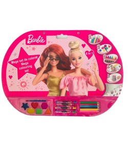 Mega set de colorat 5in1 Barbie
