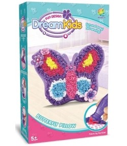 Set de creatie perna pentru copii, Fluture