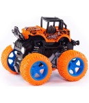 Masina de teren 4X4 cu pullback, Portocaliu