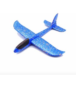 Avion din spuma Albastru, 45 cm, Toi-Toys