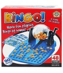 Joc de societate Bingo cu 48 cartonase, 90 de bile si jetoane
