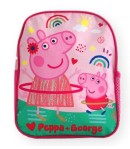 Ghiozdan pentru gradinita, Peppa si George, 33 cm