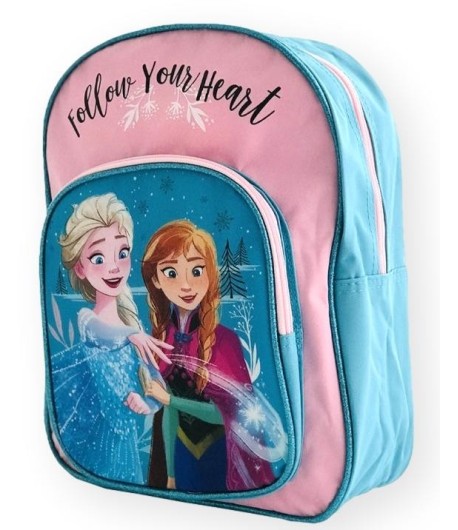 Ghiozdan mic de gradinita , 2 compartimente, Frozen, 32 cm