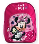 Ghiozdan mic pentru gradinita,2 compartimente Minnie si Pisicuta , 32 cm