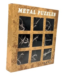 Joc puzzle metalic 6 probleme 456