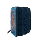 Penar textil 3 fermoare Spider-Man, 21 x 14 x 6.5 cm