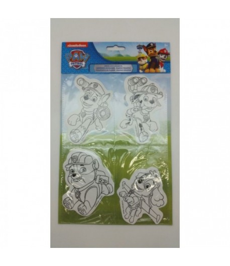 Abtibilduri din panza pentru pictura Paw Patrol