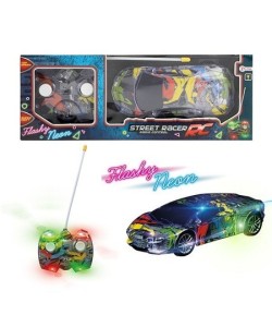 Masina Model Grafiti Cu lumini si Radio Comanda Toi-Toys