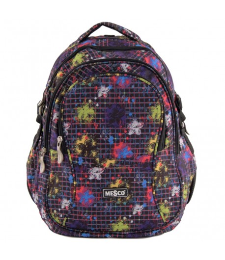 Ghiozdan Urban Art Mesco 16"- Flowers